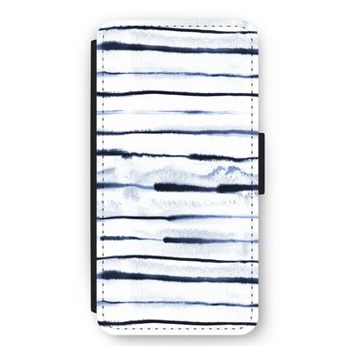 Ink Stripes: iPhone 11 Pro Max Flip Hoesje