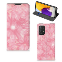 Samsung Galaxy A72 (5G/4G) Smart Cover Spring Flowers - thumbnail