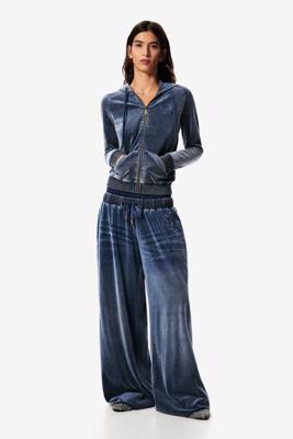 Gebreide broek masha popova - BLUE - S