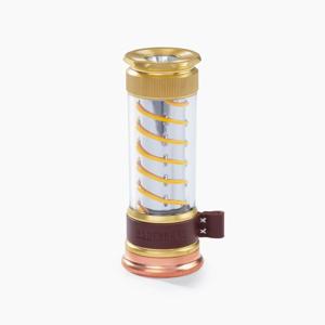 Barebones Edison Light Stick Lamp Brass