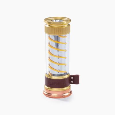 Barebones Edison Light Stick Lamp Brass