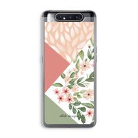 Sweet heaven geometrics: Samsung Galaxy A80 Transparant Hoesje
