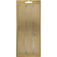 Creativ Company Stickers, randen, vel 10x23 cm, goud, 1 vel