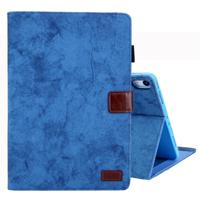 Voor iPad Pro 11 inch (2018) Business stijl horizontale Flip lederen draagtas met houder & kaartsleuf & fotolijstjes & slaap/Wake-up functie (blauw)