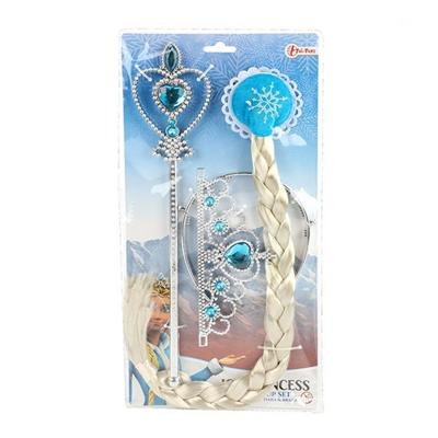 Toi-Toys Ice princess verkleedset accessoires 3-delig
