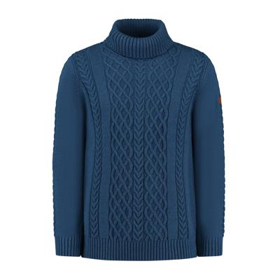 Travelin&apos; Men - Col hals - Blauw - Maat XXL