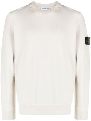 Stone Island sweat à patch Compass - Tons neutres