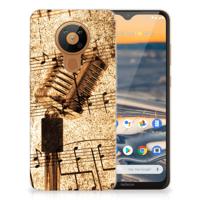 Nokia 5.3 | Siliconen hoesje | met foto Bladmuziek