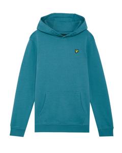 Lyle & Scott winter hoodie jongens - Storm blauw