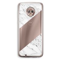 Biggest stripe: Motorola Moto G6 Transparant Hoesje