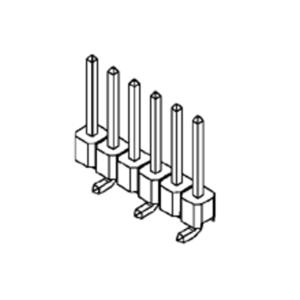 Molex 878980306 Male header, inbouw (standaard) Inhoud: 1 stuk(s) Tray