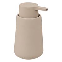 5Five Zeeppompje/dispenser - Cocoon - kunststeen - beige - 15 cm - 300 ml   - - thumbnail