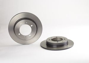 Remschijf COATED DISC LINE BREMBO, Remschijftype: Massief, u.a. für Mitsubishi, Volvo, Proton