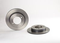 Remschijf COATED DISC LINE BREMBO, Remschijftype: Massief, u.a. für Mitsubishi, Volvo, Proton - thumbnail