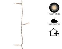 LED ricelights buiten/18m-240L/transparant/warm wit - Lumineo
