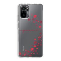 Kusjes: Xiaomi Redmi Note 10 Pro Transparant Hoesje