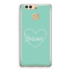Forever heart pastel: Huawei P9 Transparant Hoesje