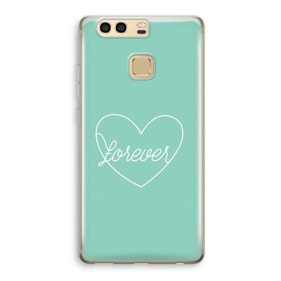 Forever heart pastel: Huawei P9 Transparant Hoesje