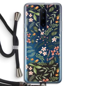 Sweet little flowers: OnePlus 7 Pro Transparant Hoesje met koord