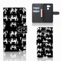 Huawei Mate 8 Telefoonhoesje met Pasjes Koetjes - thumbnail