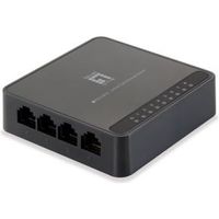 LevelOne FEU-0812 netwerk-switch Fast Ethernet (10/100) Zwart