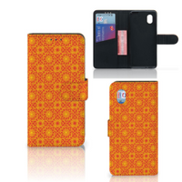 Alcatel 1B (2020) Telefoon Hoesje Batik Oranje - thumbnail