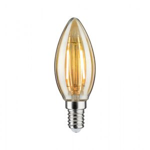 Paulmann 330028740 LED-lamp Energielabel G (A - G) E14 Kaars 2 W Goud (Ø x h) 35 mm x 98 mm 1 stuk(s)