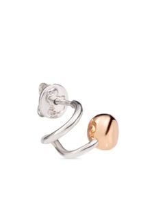 Dodo boucle d'oreille Pepita en or rose 9ct - Argent