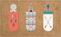 Moses magnetische boekenlegger Tribal set van 3 - thumbnail