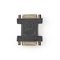 Nedis CCGP32950BK tussenstuk voor kabels DVI-I 24+5-Pin Female Zwart