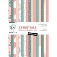 Creative Craftlab • essentials designer paper pad let it snow