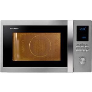 Sharp Home Appliances R-922STWE Aanrecht Combinatiemagnetron 32 l 1000 W Roestvrijstaal