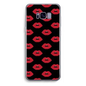Lips: Samsung Galaxy S8 Plus Transparant Hoesje