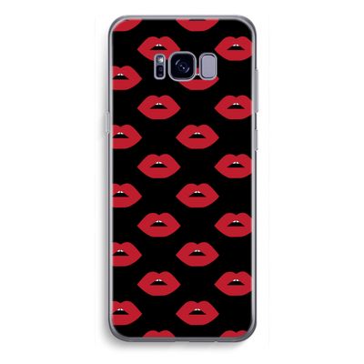 Lips: Samsung Galaxy S8 Plus Transparant Hoesje