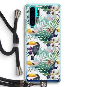 Tukans: Huawei P30 Pro Transparant Hoesje met koord