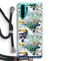 Tukans: Huawei P30 Pro Transparant Hoesje met koord