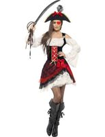 Glamour piratenkostuum vrouw - thumbnail