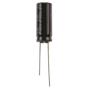 Panasonic Elektrolytische condensator Radiaal bedraad 5 mm 1000 µF 25 V 20 % (Ø) 10 mm 1 stuk(s)