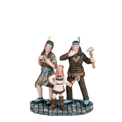 Carnaval figurines l6,5xb3,5xh7,5 cm - Luville