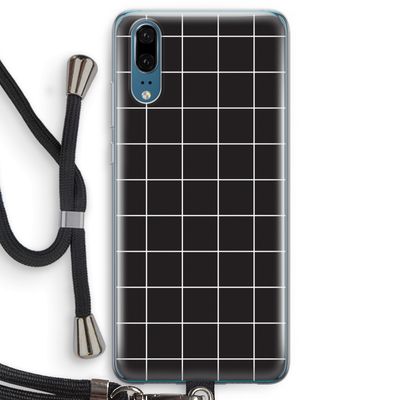 Rooster 2: Huawei P20 Transparant Hoesje met koord