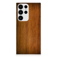 Samsung Galaxy S23 Ultra | Bumper Hoesje | Donker Hout Samsung Galaxy S23 Ultra | Bumper Hoesje | Donker Hout