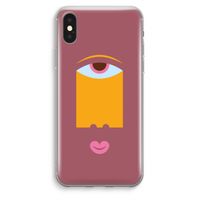 Mono V: iPhone XS Max Transparant Hoesje Mono V: iPhone XS Max Transparant Hoesje
