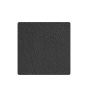 LIND DNA - Glass Mat Square - Onderzetter 10cm Hippo Black-Anthra