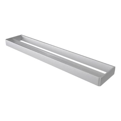 Handdoek rek Aline | Wandmontage | 60.8 cm | Enkel | Aluminium geborsteld