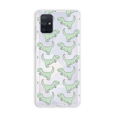 Dinos: Galaxy A71 Transparant Hoesje