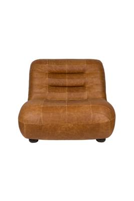 Fauteuil Wyatt Wax Leather Cognac Fauteuil Wyatt Wax Leather Cognac