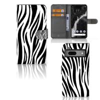 Google Pixel 7 | Telefoonhoesje | Met pasjeshouder | Zebra Google Pixel 7 | Telefoonhoesje | Met pasjeshouder | Zebra