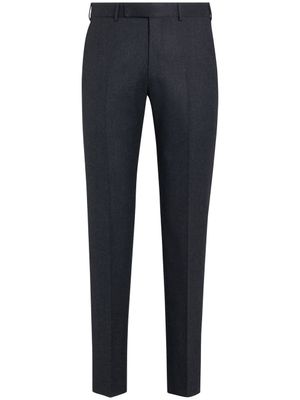 Zegna pantalon de costume en laine - Gris