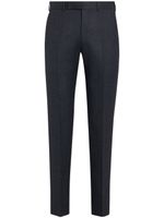 Zegna pantalon de costume en laine - Gris