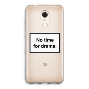 No drama: Xiaomi Redmi 5 Transparant Hoesje